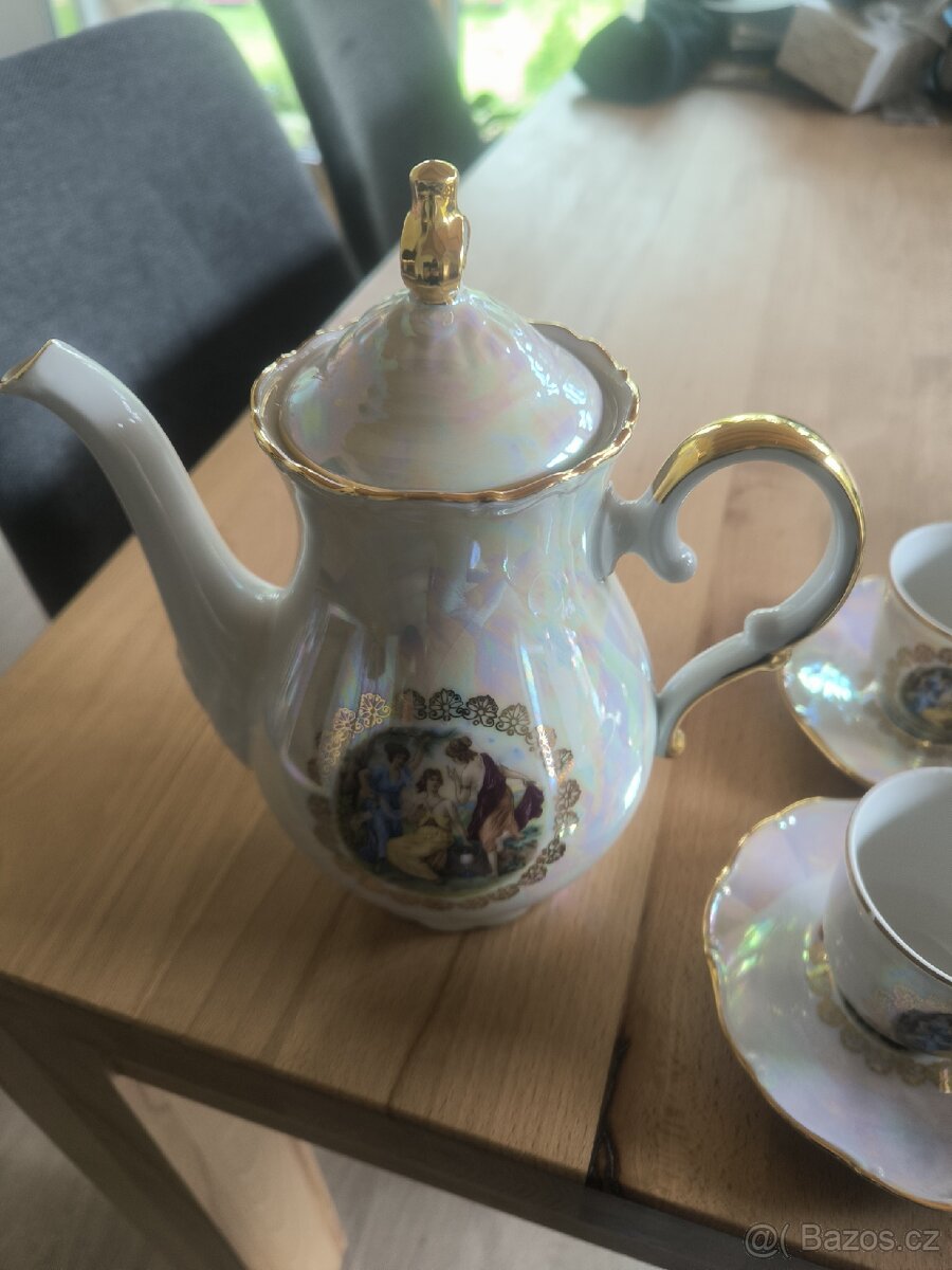 Porcelánová sada tři grácie MZ Czechoslovakia - 2