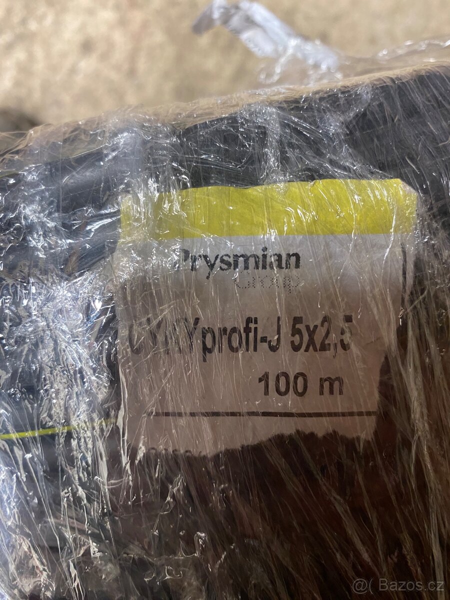 Kabel 5x 2,5 cca85 metru - 2