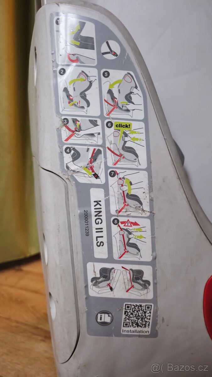 Autosedačka Britax King 2 - 2