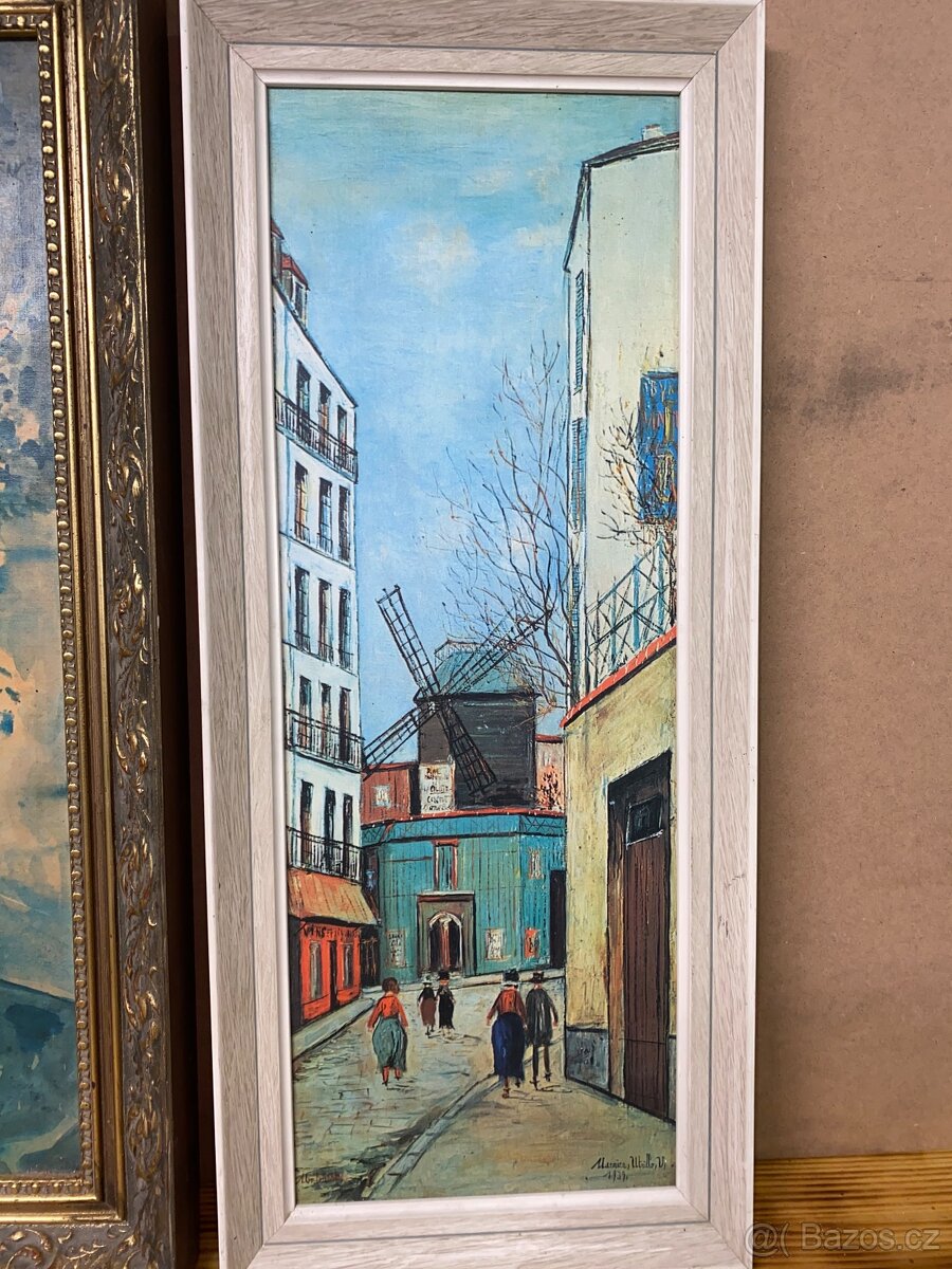 Obrazy Stengel a Utrillo - 2