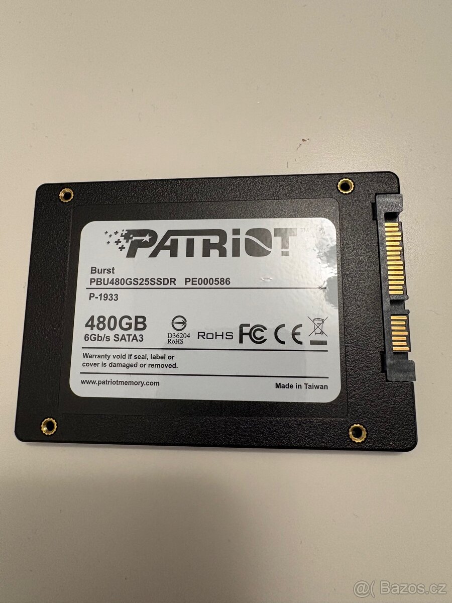 Patriot Burst 480GB – SSD - 2
