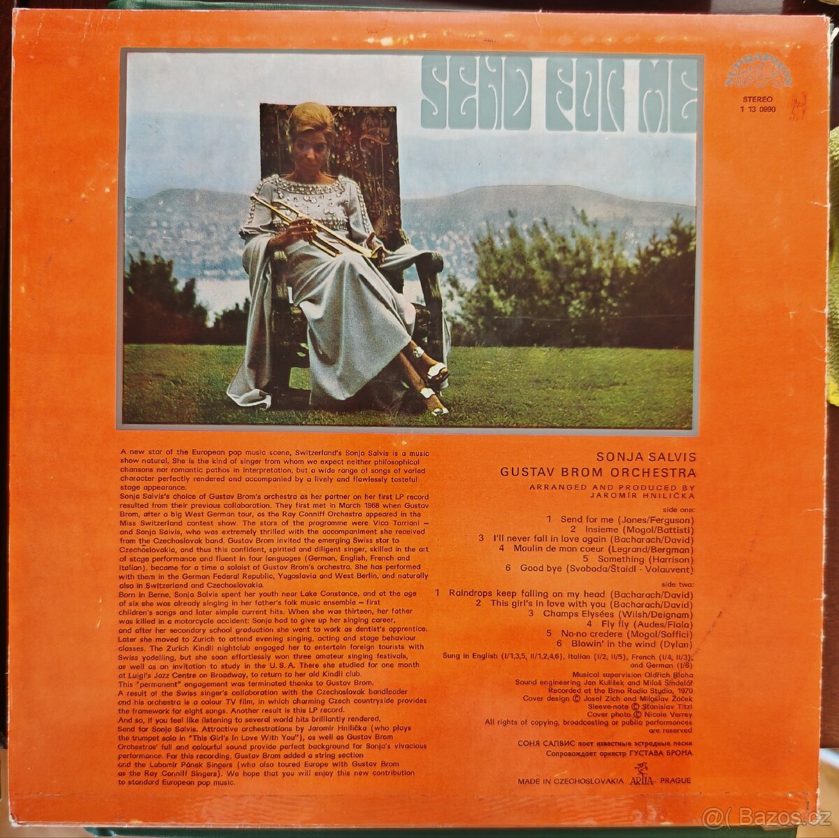 LP Sonja Salvis, Gustav Brom Orchestra - Send For Me
- 2