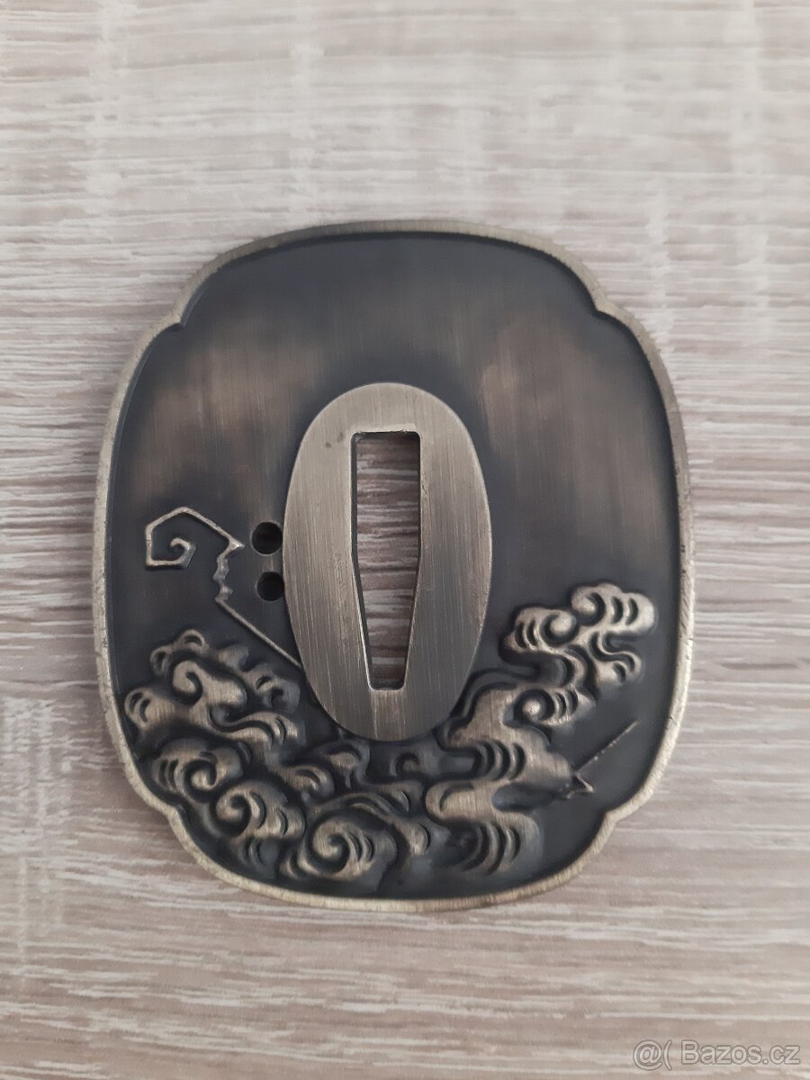 TSUBA na meč KATANA,wakizashi - 2