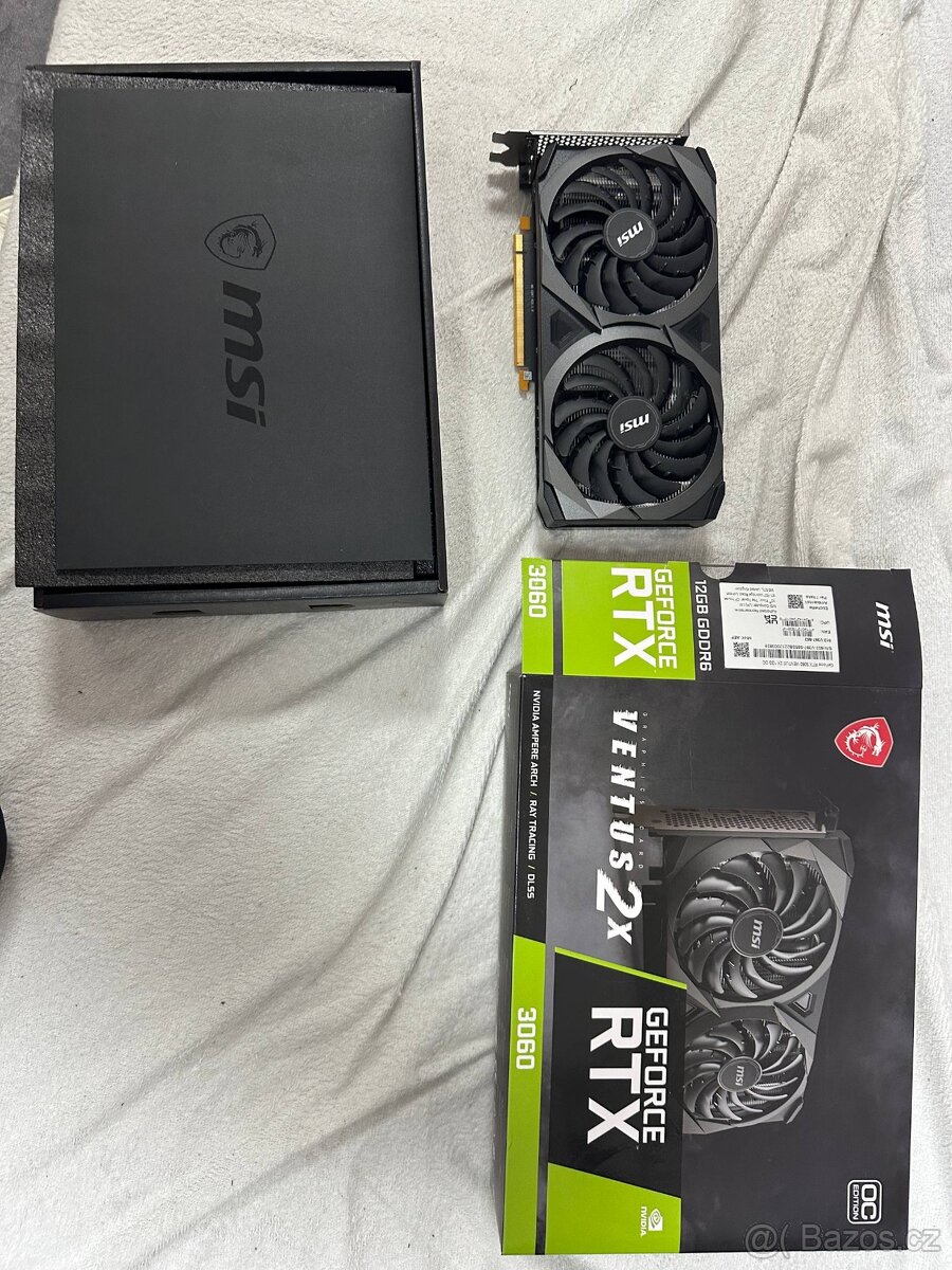 MSI GeForce RTX 3060 VENTUS 2X 12GB OC - Top stav - 2