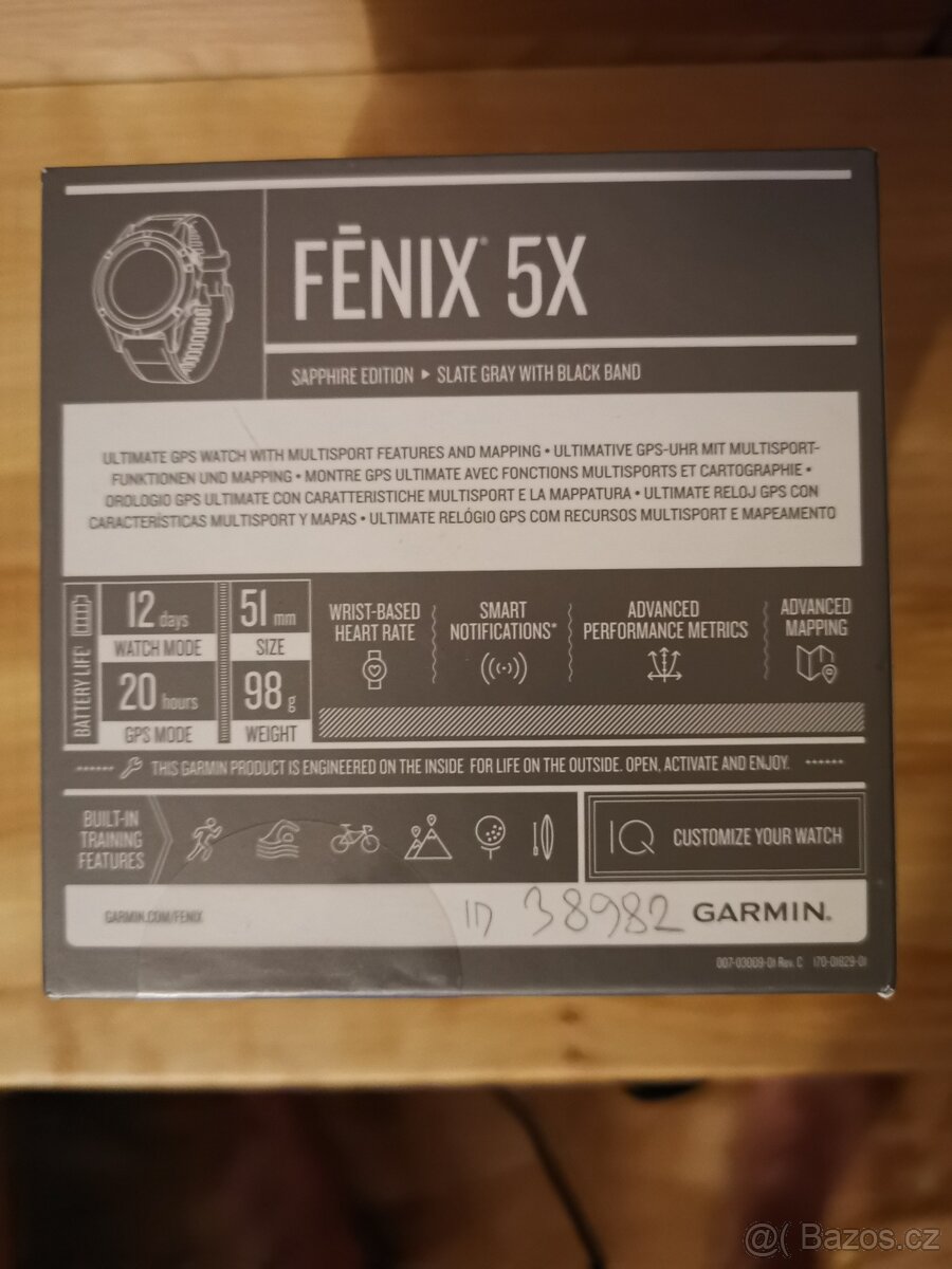 Prodám Garmin Fenix 5X - 2