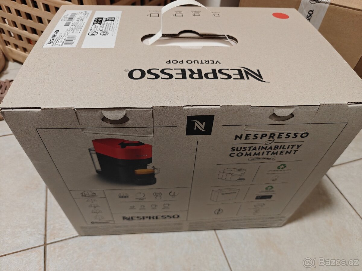 Nespresso Vertuo Pop červená barva - 2