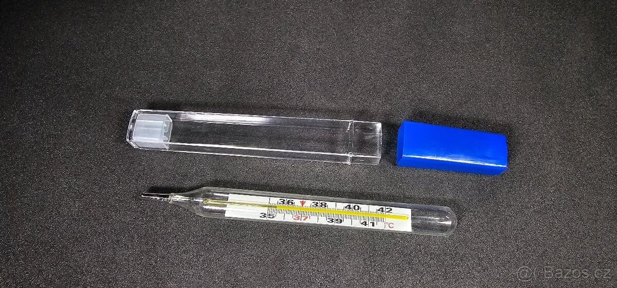 Pravý rtuťový teploměr - 2