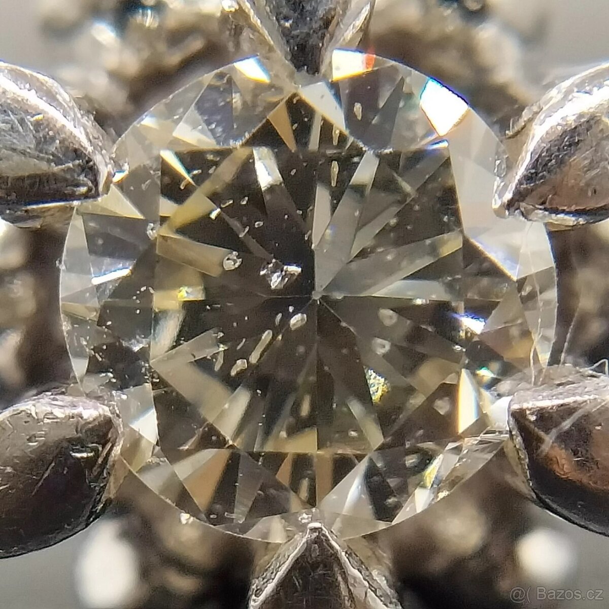 LUXUSNÍ PLATINOVÝ DIAMANTOVÝ PRSTEN SOLITÉR 0.40 CT - 2