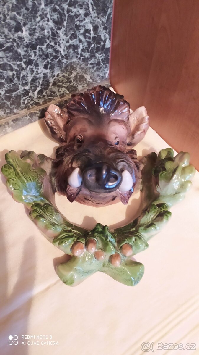 Soška divočák , čáp - 2