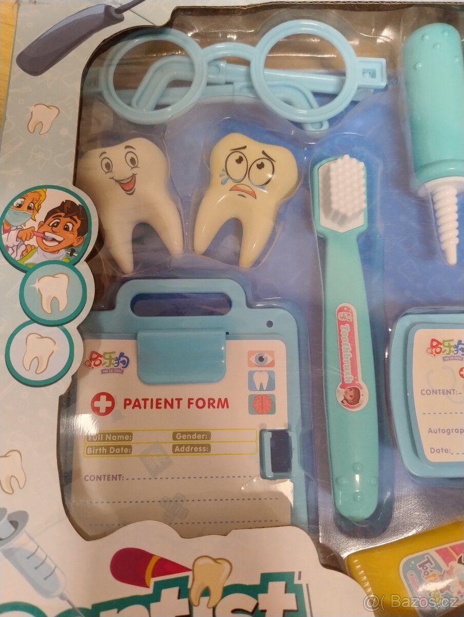 Zubařský set pro děti 14ks - 2