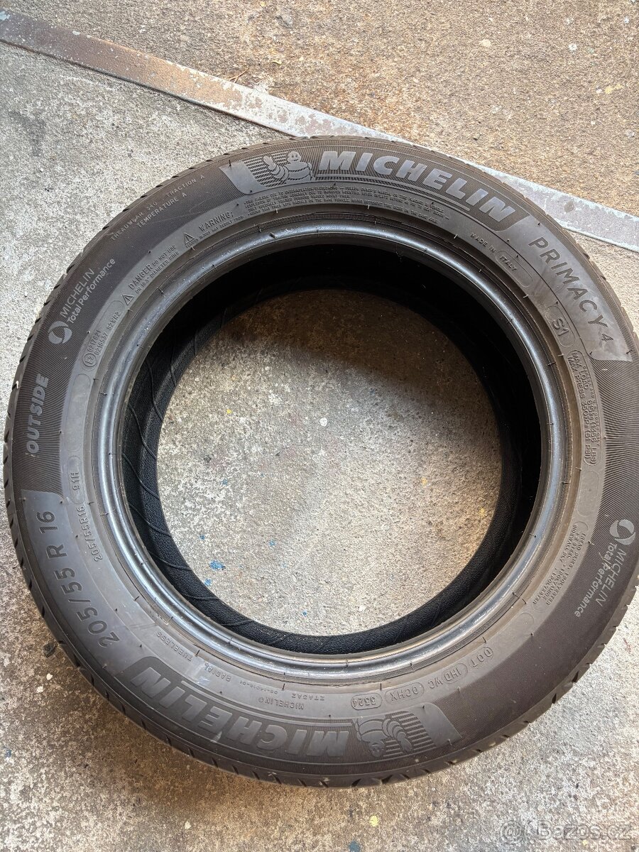Letní pneu michelin 205/55 R 16 - 2