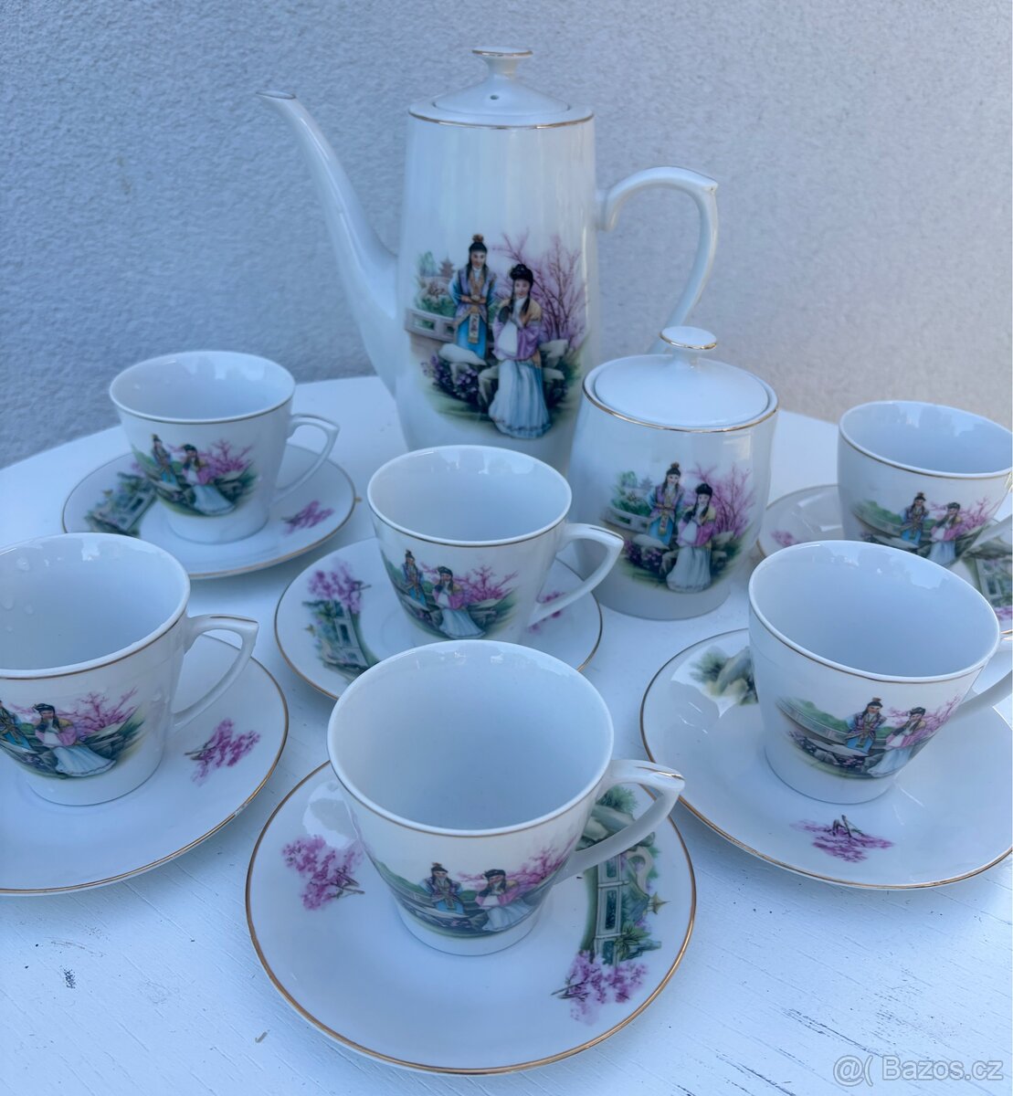 Čínská porcelánová souprava - 2