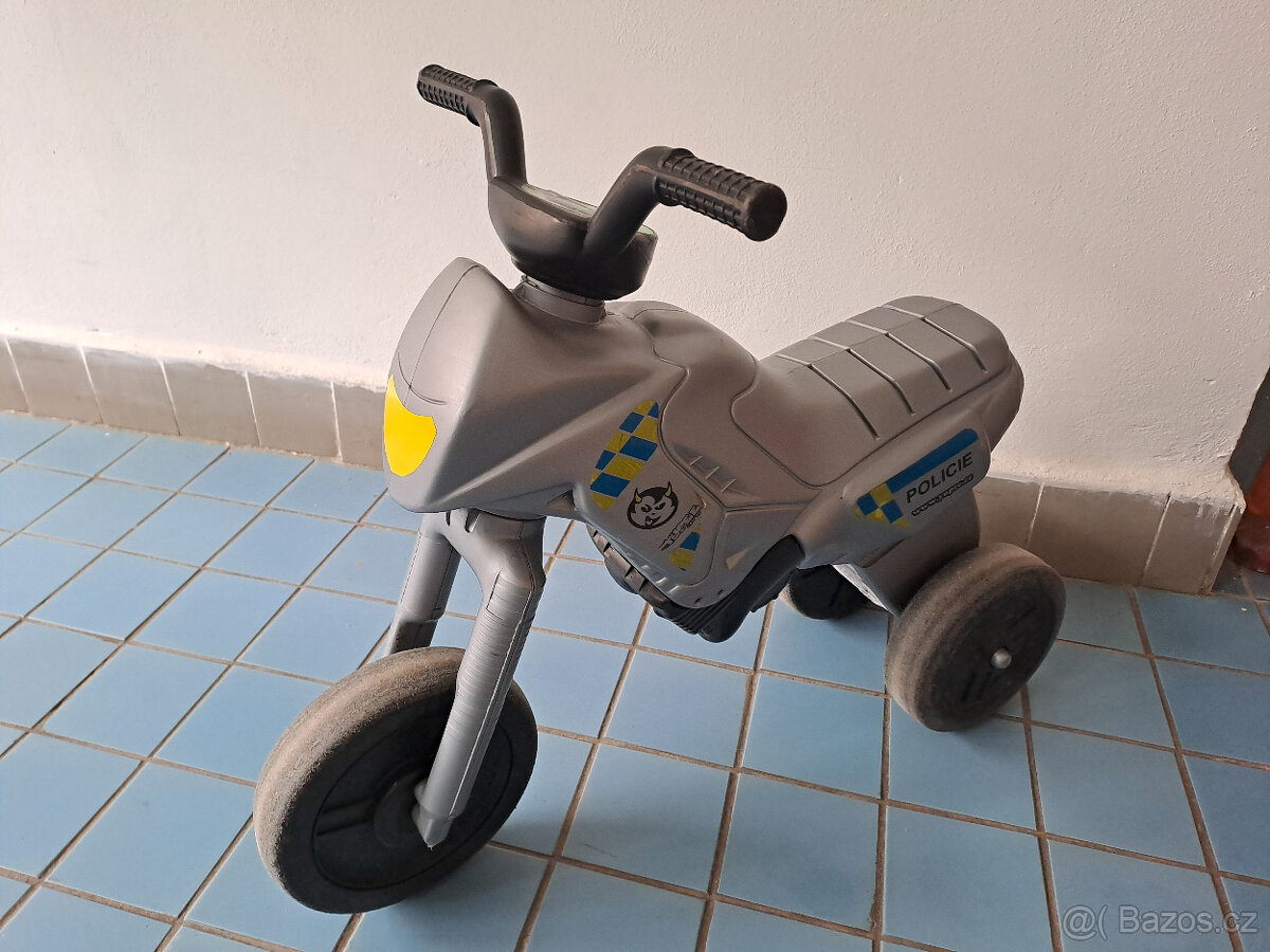 odrážedlo Yupee Enduro velké Policie - 2