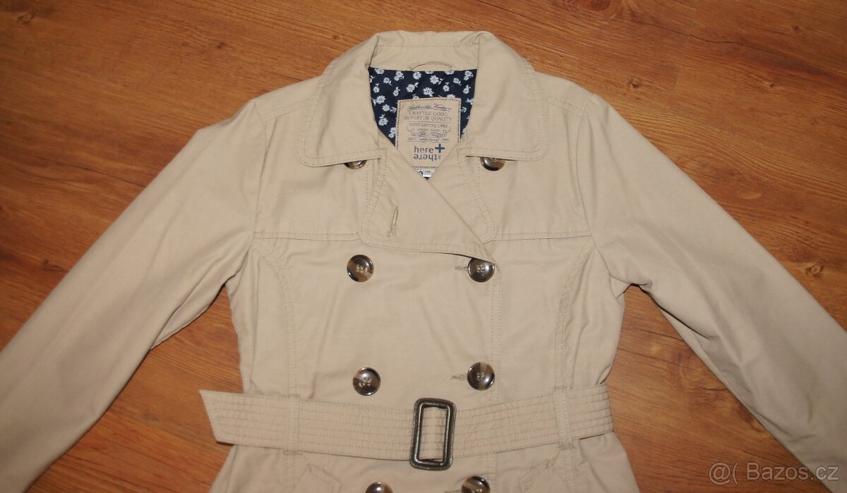 Dívčí trenčkot C&A - vel. 146 - 2