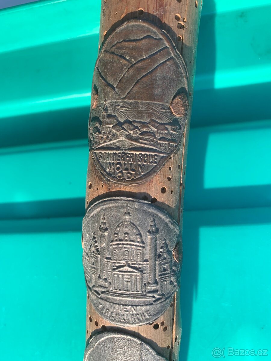 Prodám turistické známky z Německa 6 kusů na hůl - 2