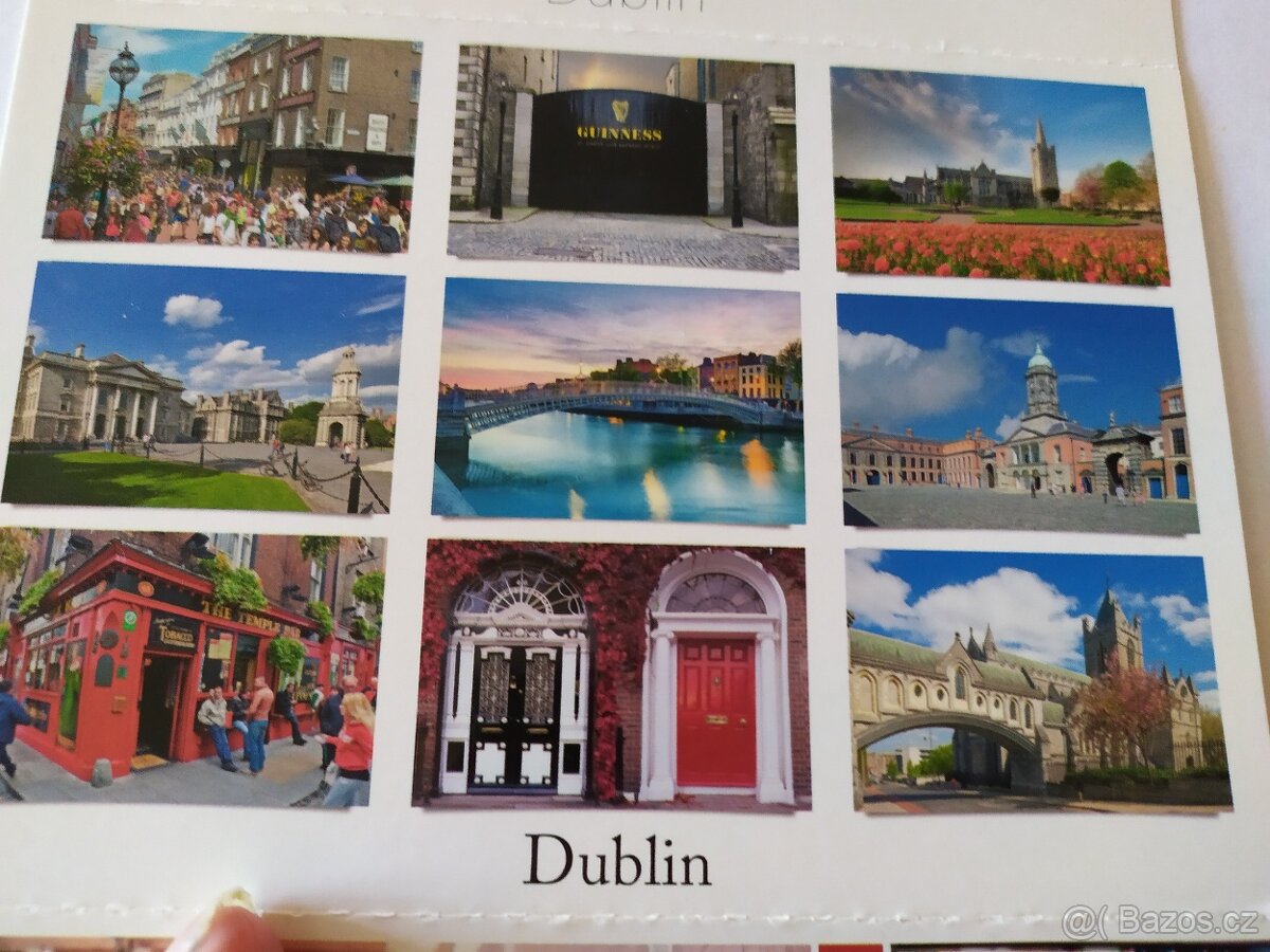 POHLEDNICE DUBLIN 6 ks - LEPORELO - 2