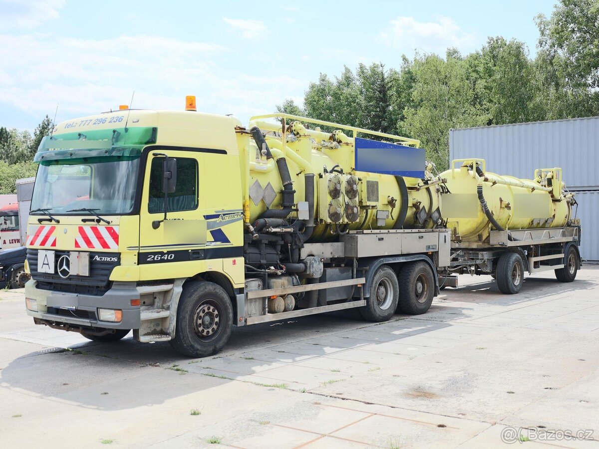 Mercedes-Benz Actros 2640, 6x4, ADR (FL+AT), PĚT KOMOR,12 CB - 2