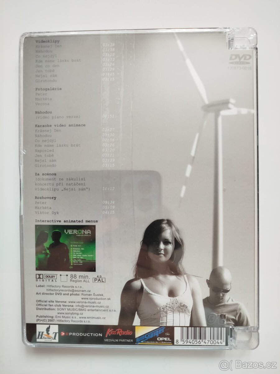 Prodám DVD Verona - Videokolekce (nové, zabalené) - 2