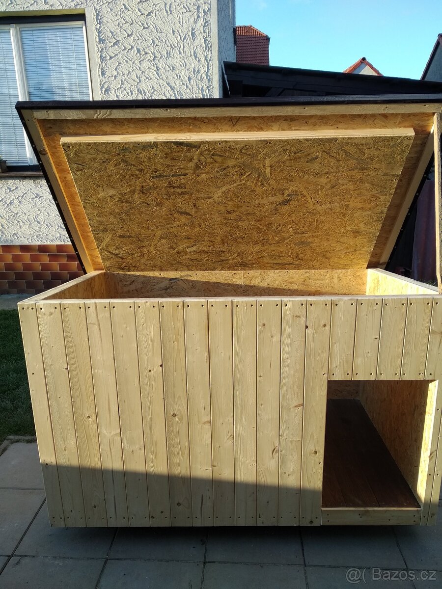 Zateplená psí bouda - 2