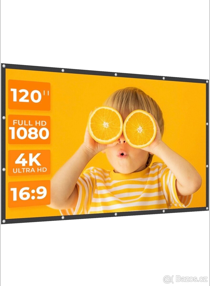 Projekční plátno VANKYO 5A005 120" plátno - nové - 2