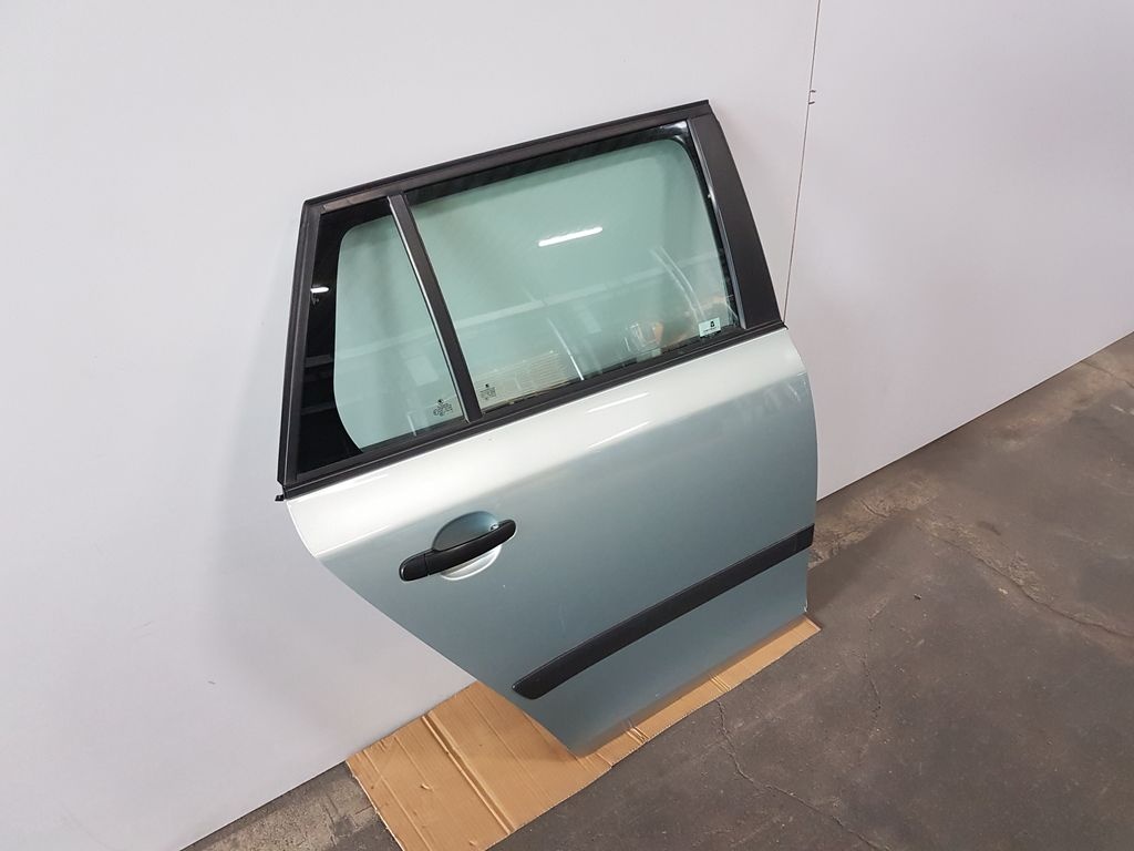 PZ dveře šedozel. met. LF7W kompletní, Škoda Fabia II combi - 2