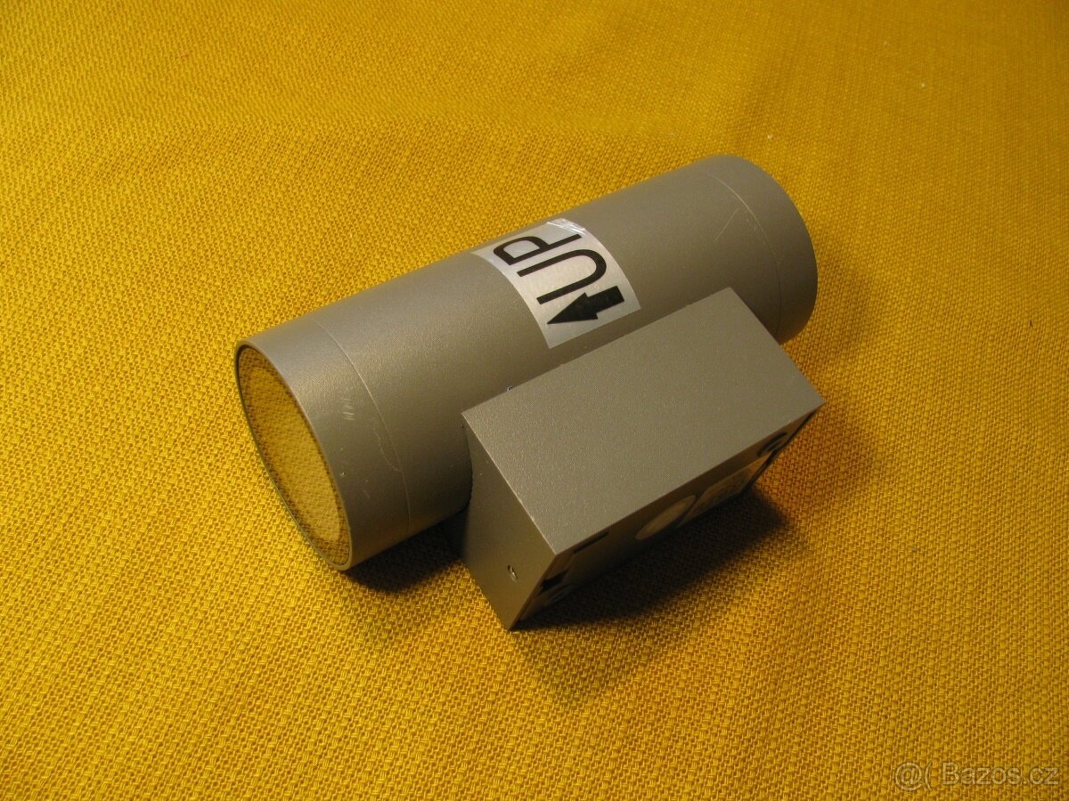 Lampa 2x GU10 masivní hliníkové tělo - 2