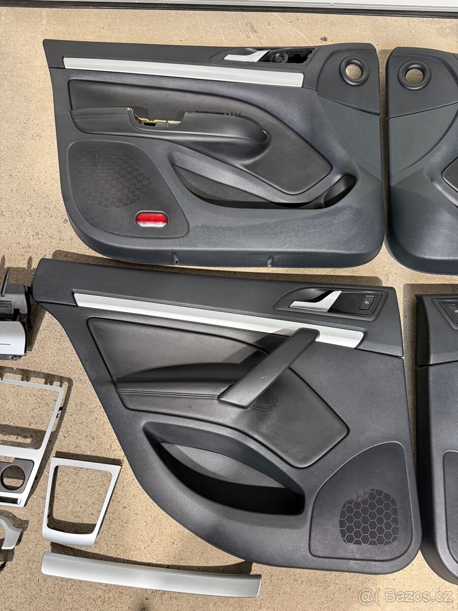 Kožené tapecírunky - Broušený Hliník Octavia 2 - 2