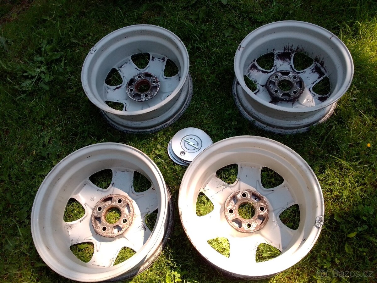 ALU disky Opel 4x100 r.15 - 2