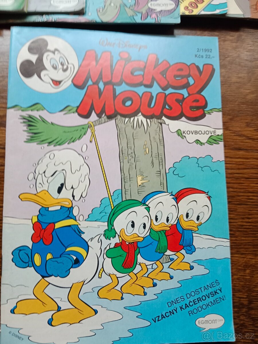 Mickey Mouse 1992 550kc) 11časopisů - 2