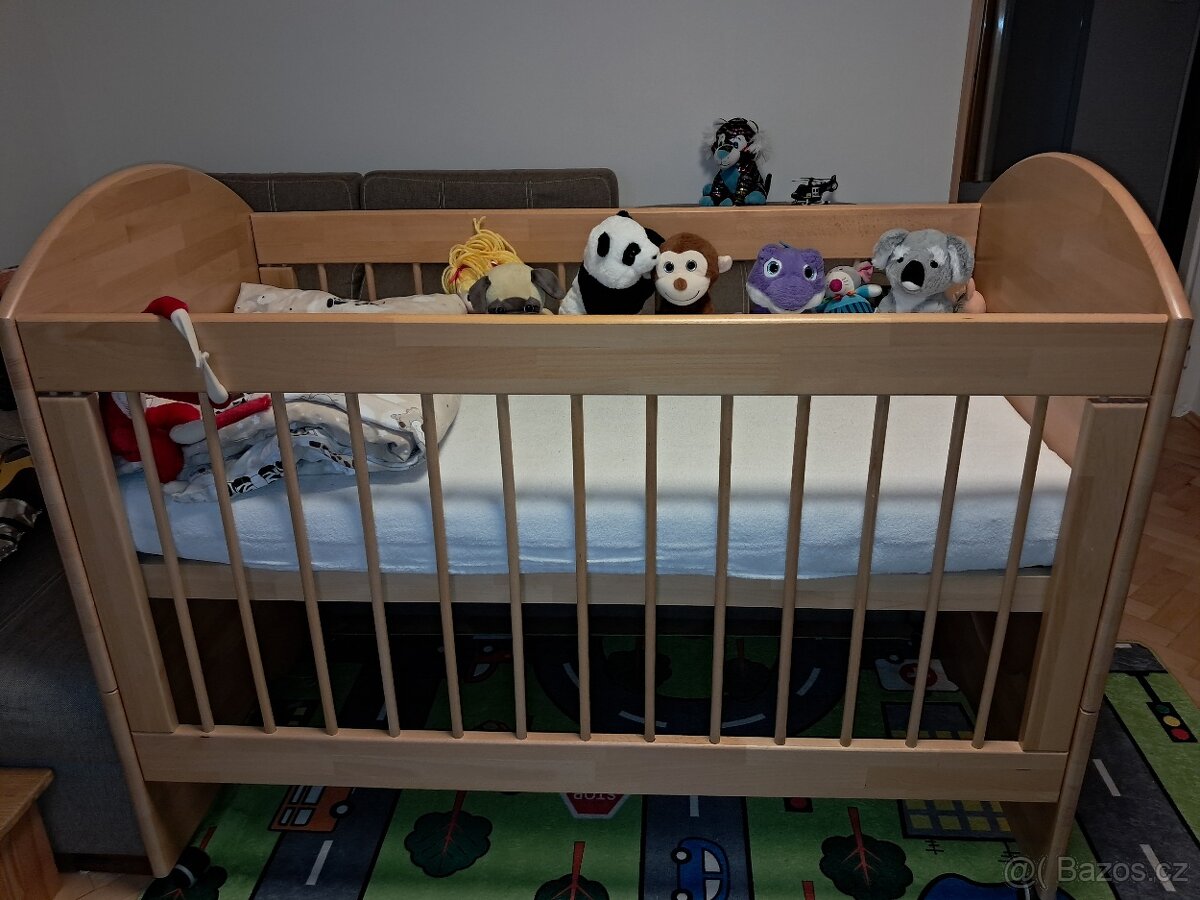 Dětská postýlka z masivu - 2