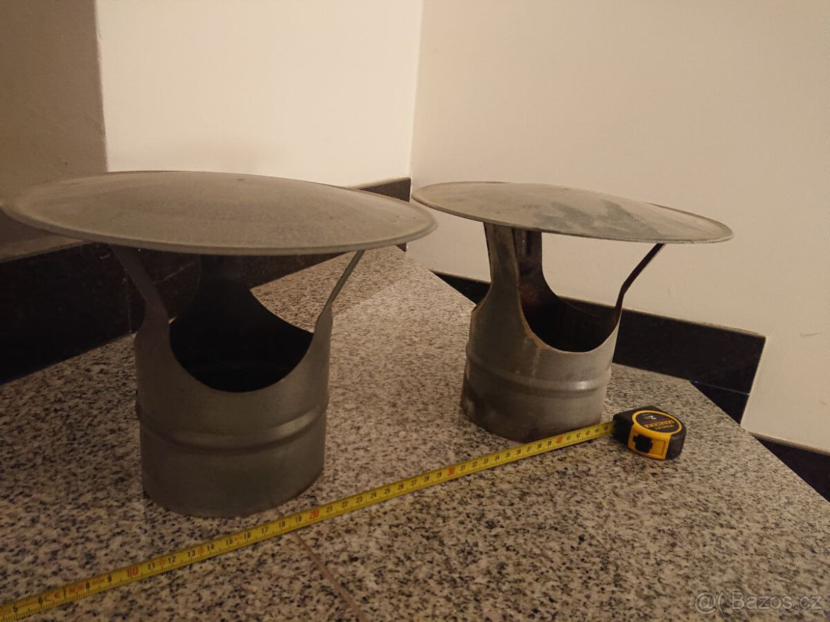 Komínkové stříšky 2 ks - 2