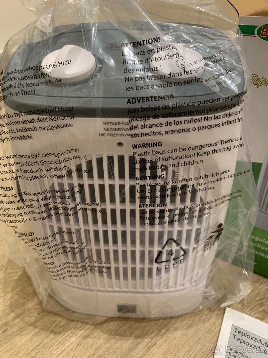 Teplovzdušný ventilátor Bravo B4623 - 2