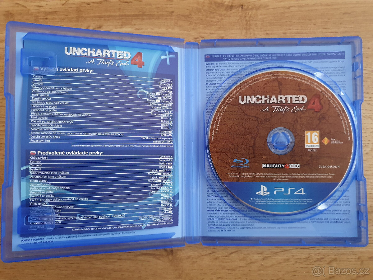 Hry PS4 - Uncharted 4, Horizon Zero Dawn - 2