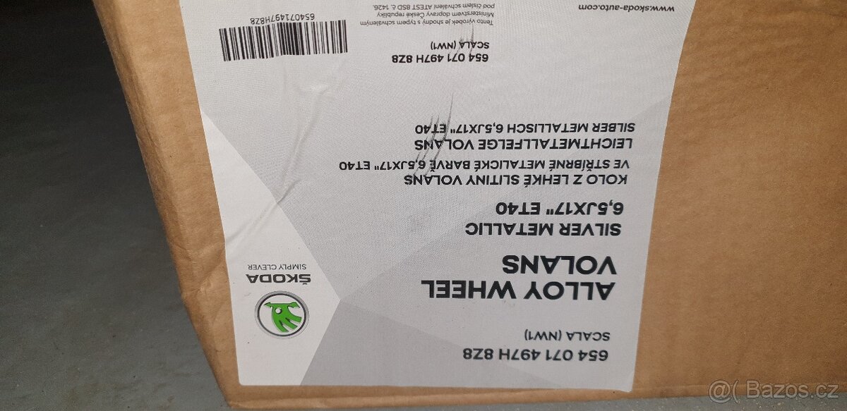 Original ALU Skoda Scala - 2