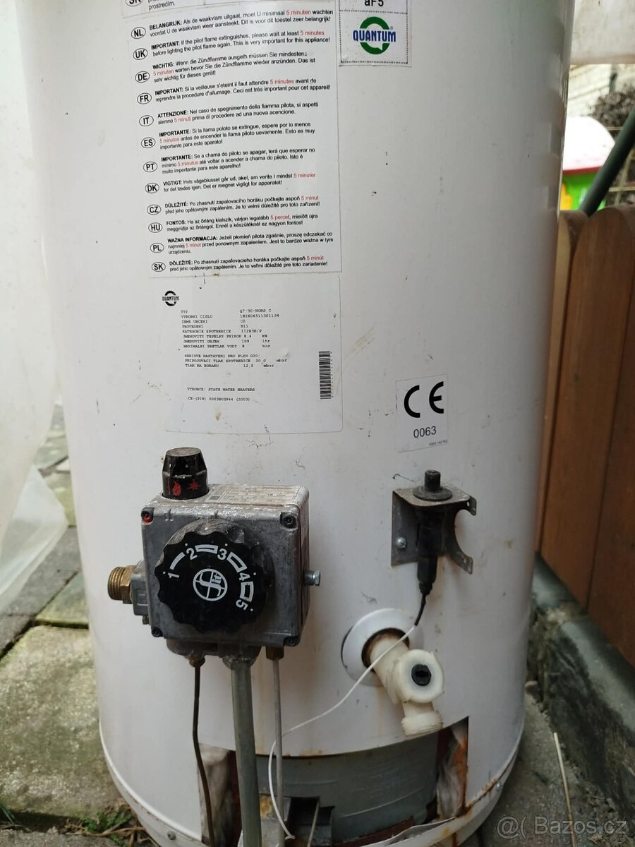Levně prodám plynový ohřívač vody - 2