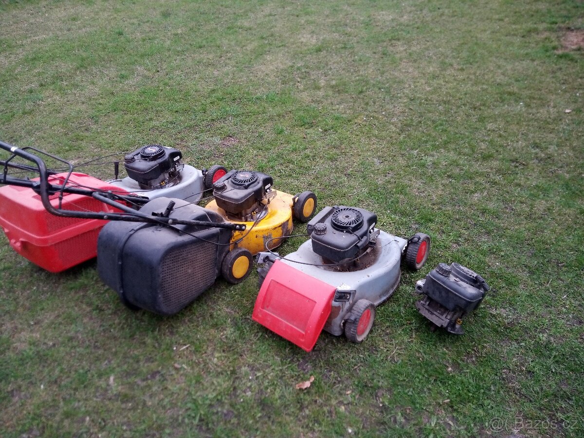 Dvě plně funkční sekačky plus ND - 2