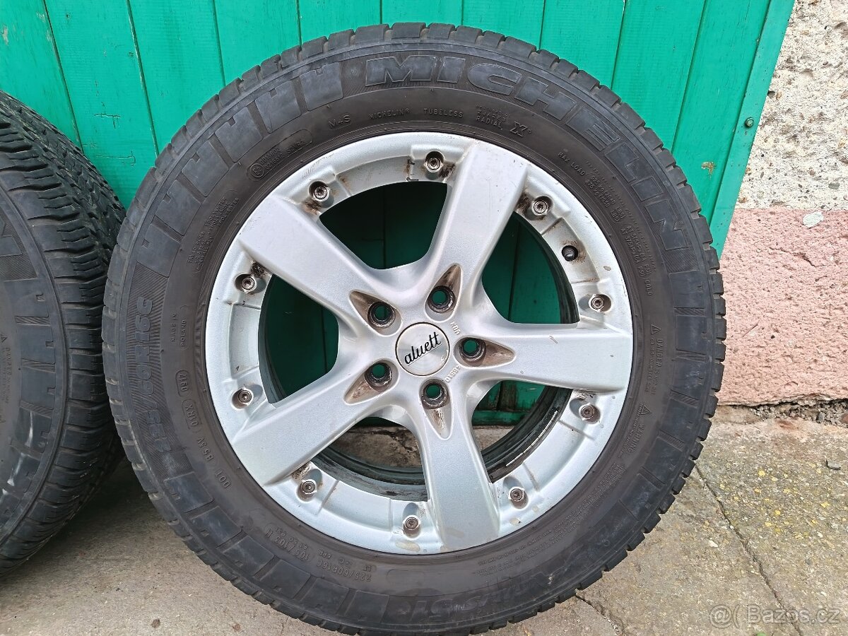 ALU kola 16, pneu 225/60 R16C - 2
