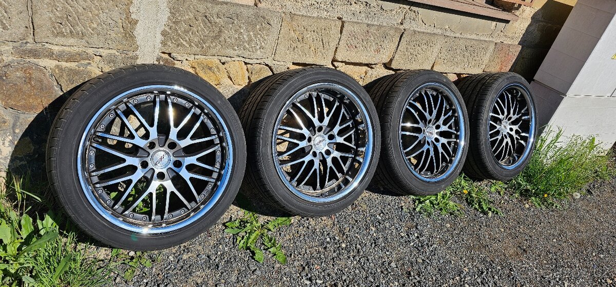 Alu kola,19 leštěný límec 5x120 - 2