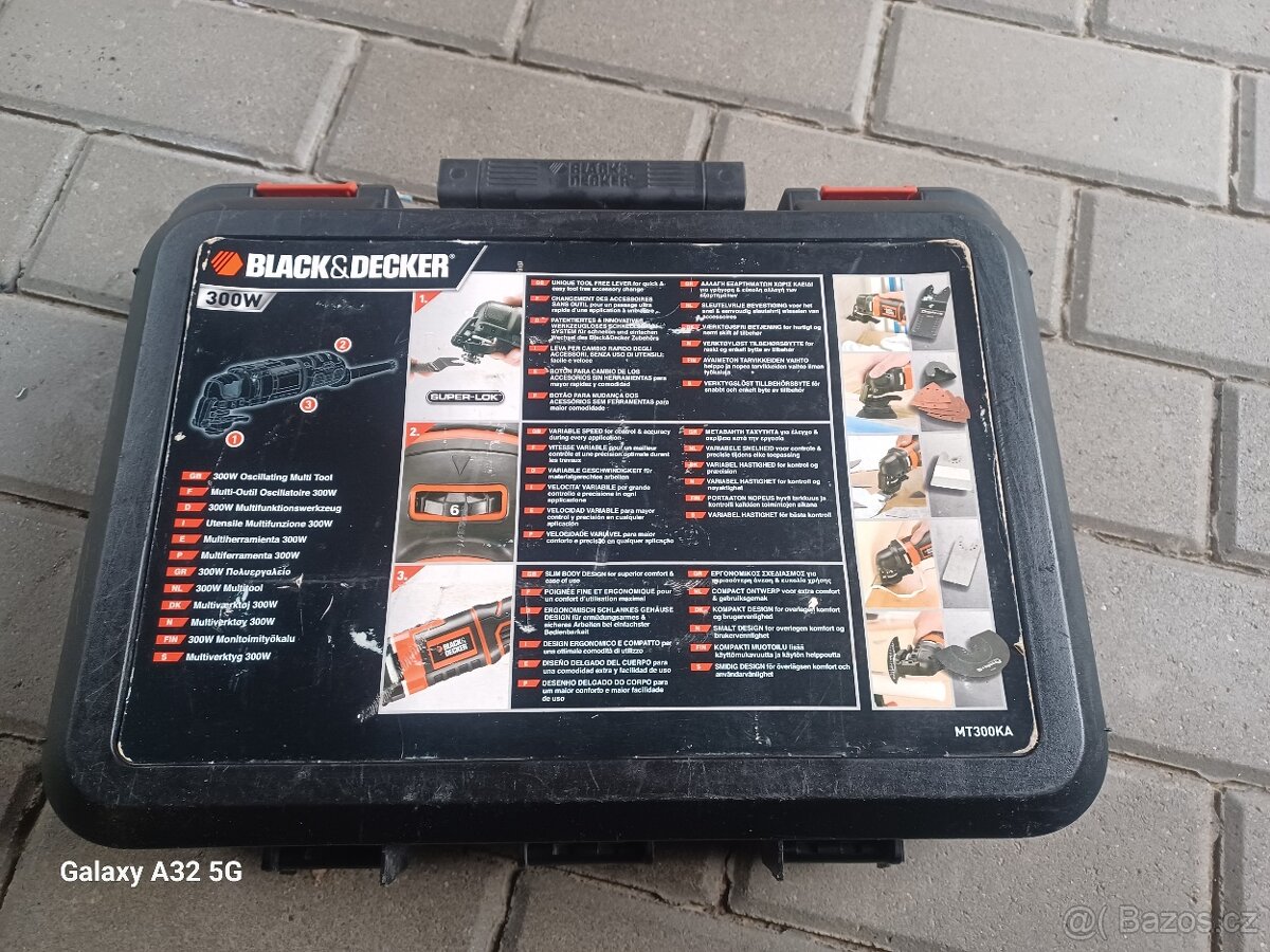 Oscilační bruska Black&Decker - 2