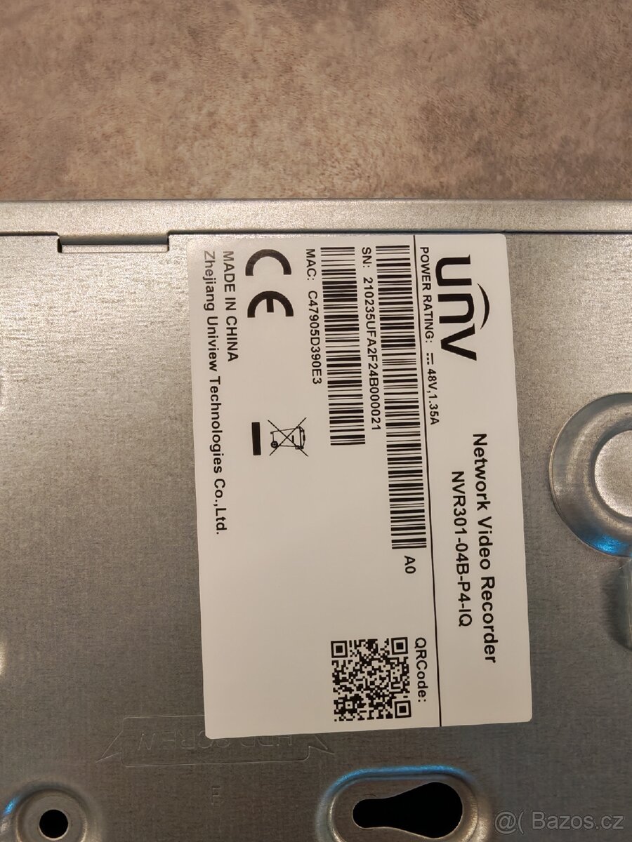 NVR rekordér pro kamerový systém Uniview UNV - 2