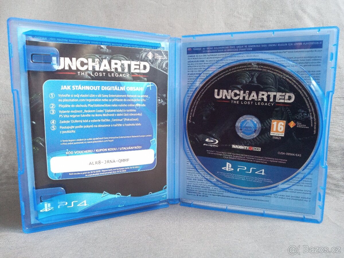 📀 PS4 hra / 100 % čitateľnosť / Uncharted: The Lost Legacy - 2
