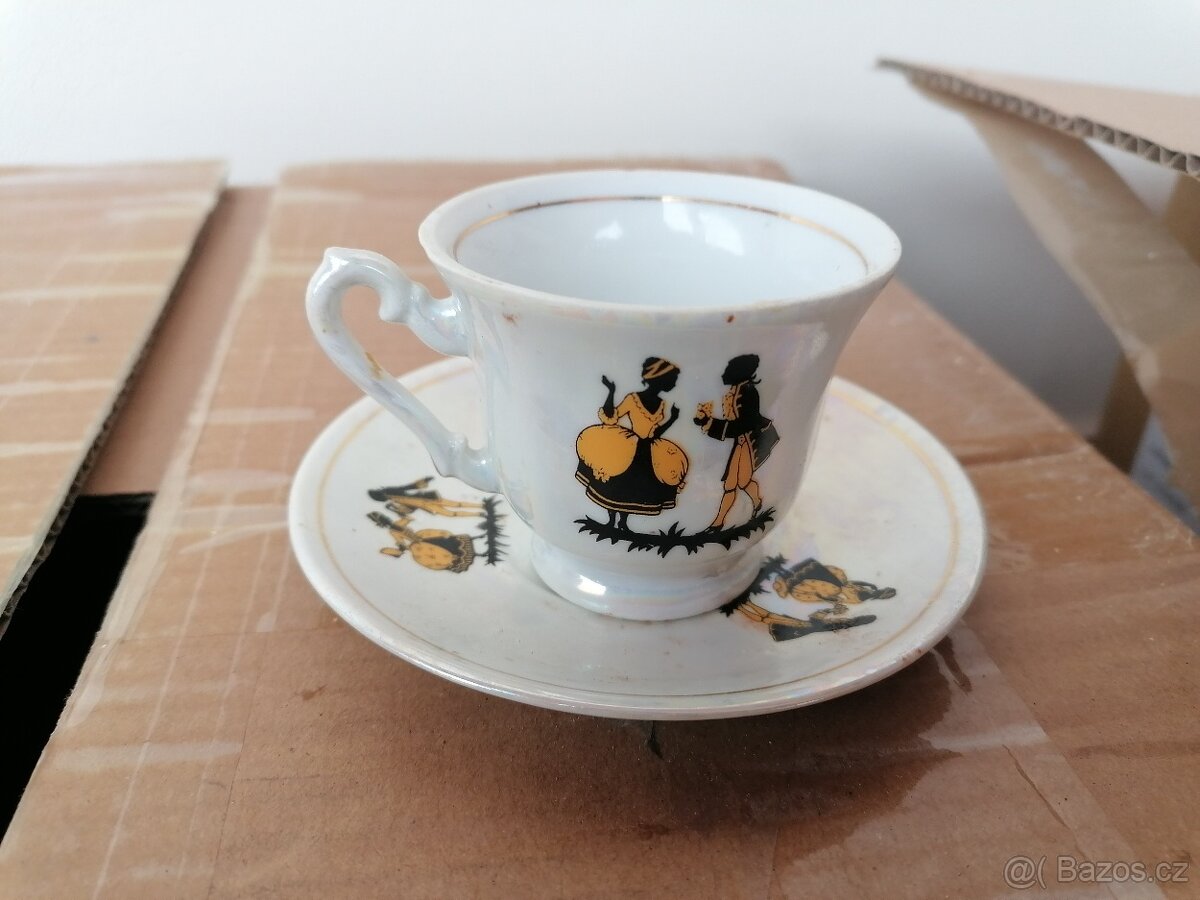 Čajový servis - porcelánová sada - 2