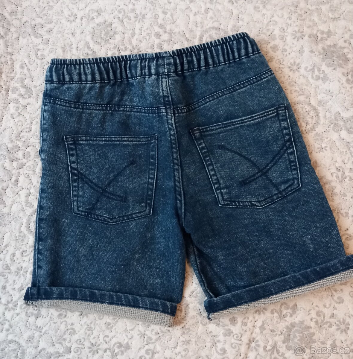 Chlapecké džínové kraťasy, vel. 146 - 2