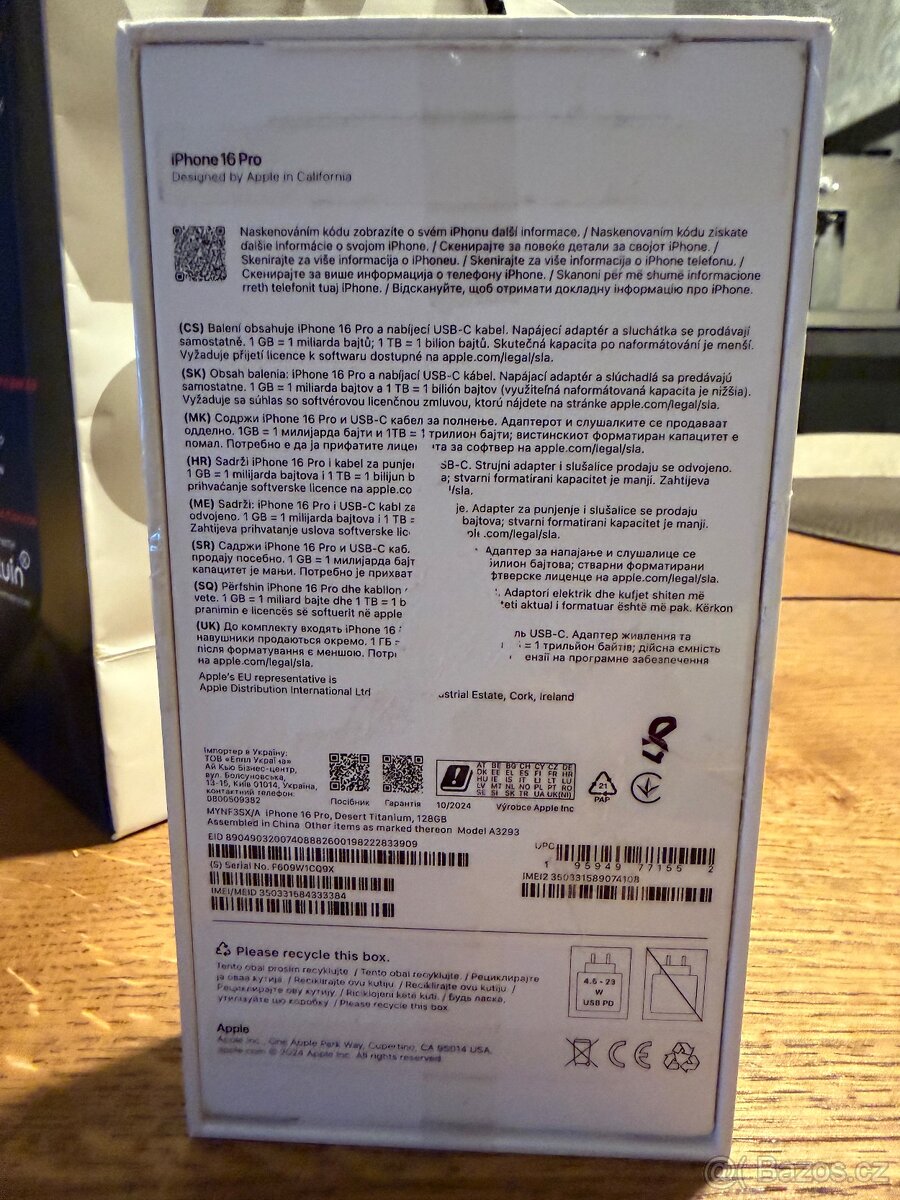 Apple IPhone 16 Pro 128gb pouštní titan - 2