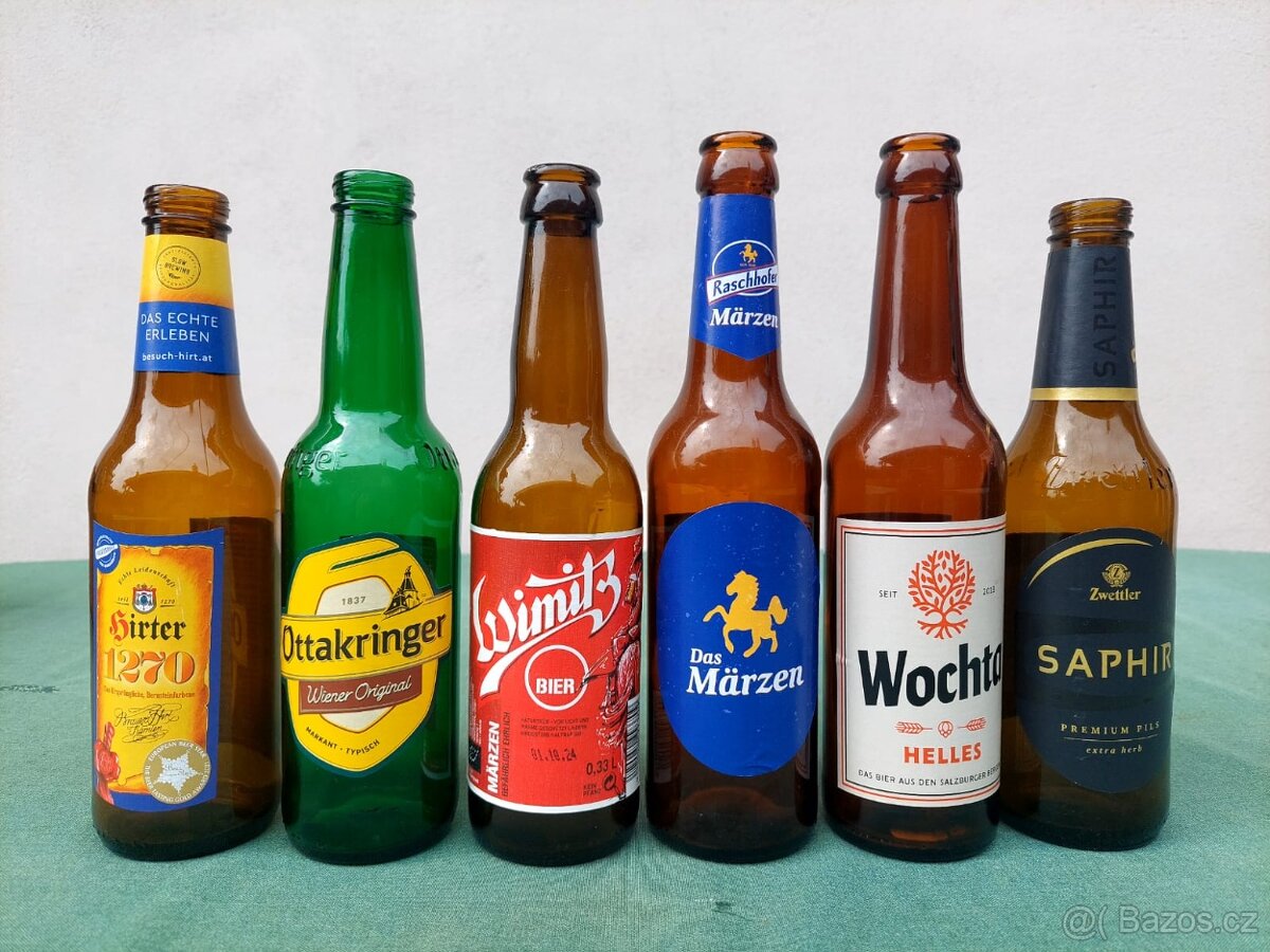 Pivní lahve 20 kusů - 2