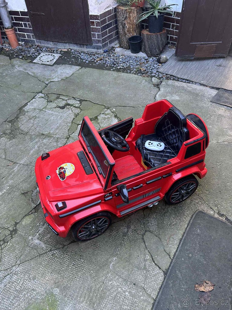 dětské elektrické auto mercedes s dálkovým ovládáním - 2