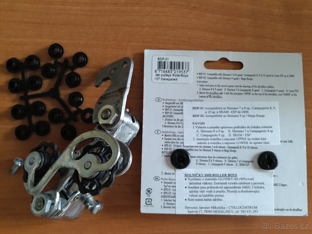 Favorit přehazovačka chrom PWB Speciál F1 drobná repase. - 2