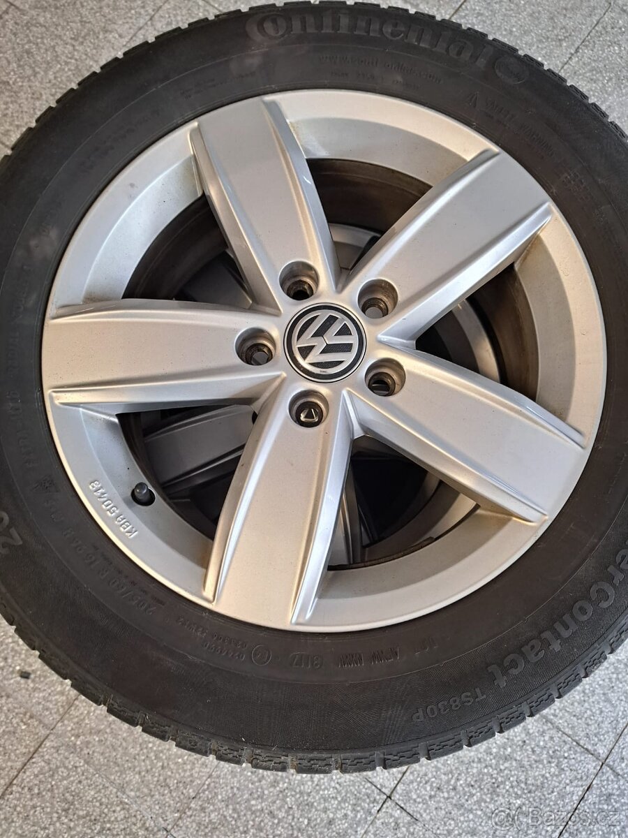 ALU disky VOLKSWAGEN 5x112, 6,5jx16 - 2