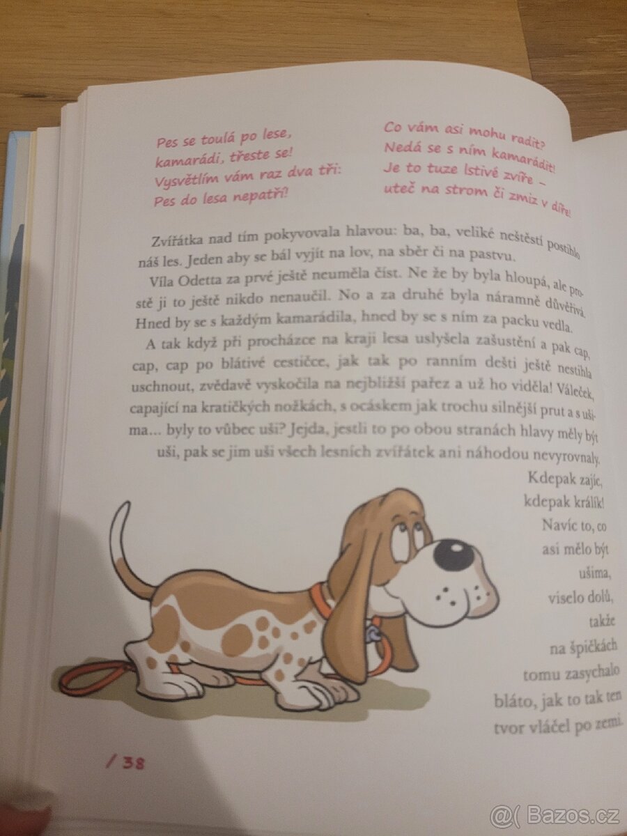 Víla Odetta dětská kniha knížka - 2