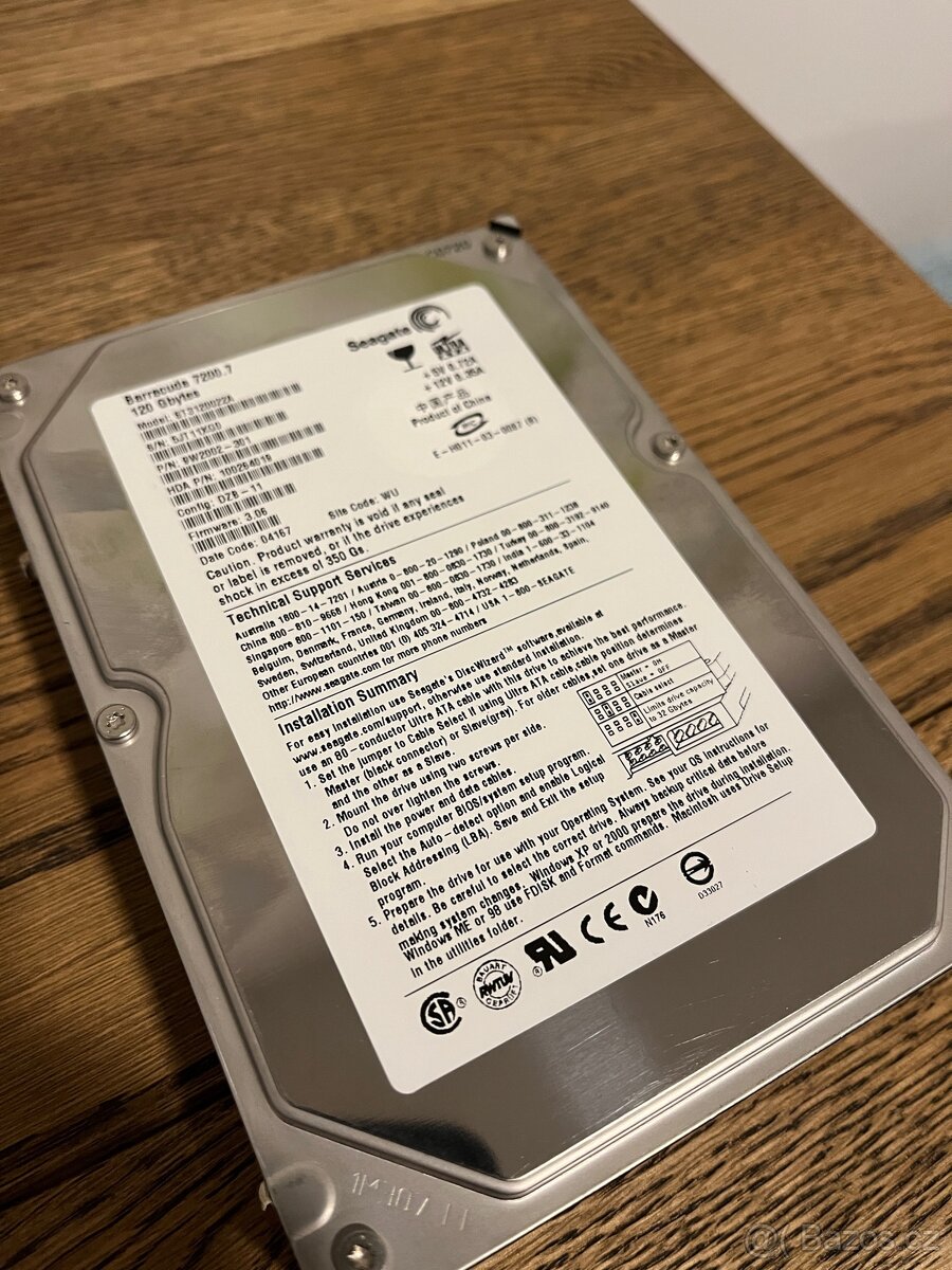 HDD Seagate Barracuda 120 GB - 2